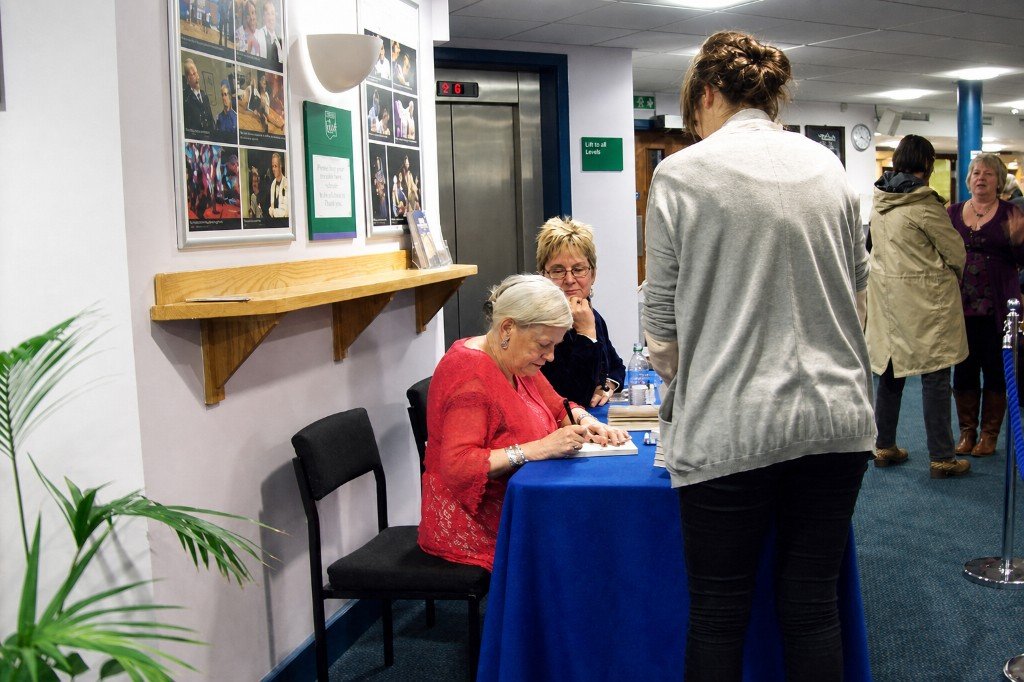 Signing Sackcloth and Ashes, Ways With Words, Keswick, 14 March 2014