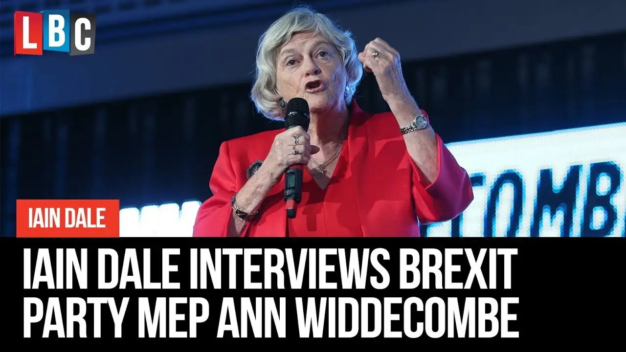 Ann Widdecombe in conversation with Iain Dale during a full-length LBC interview