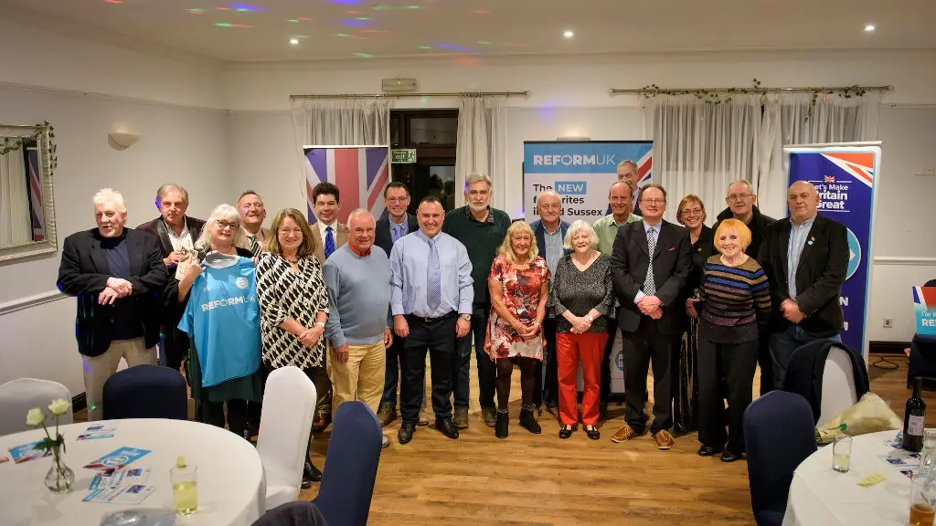 Ann with some members at the Christmas Party.